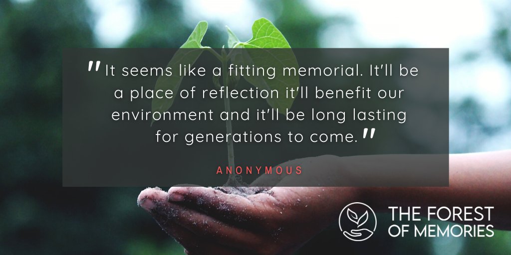 π What our supporters say... Please retweet and follow our page to find out more π
https://t.co/BwEZeEIFeP
#ForestOfMemories #MemoryTrees #GreenRecovery #Covid19Memorial ππ² https://t.co/i9h4sPCemz