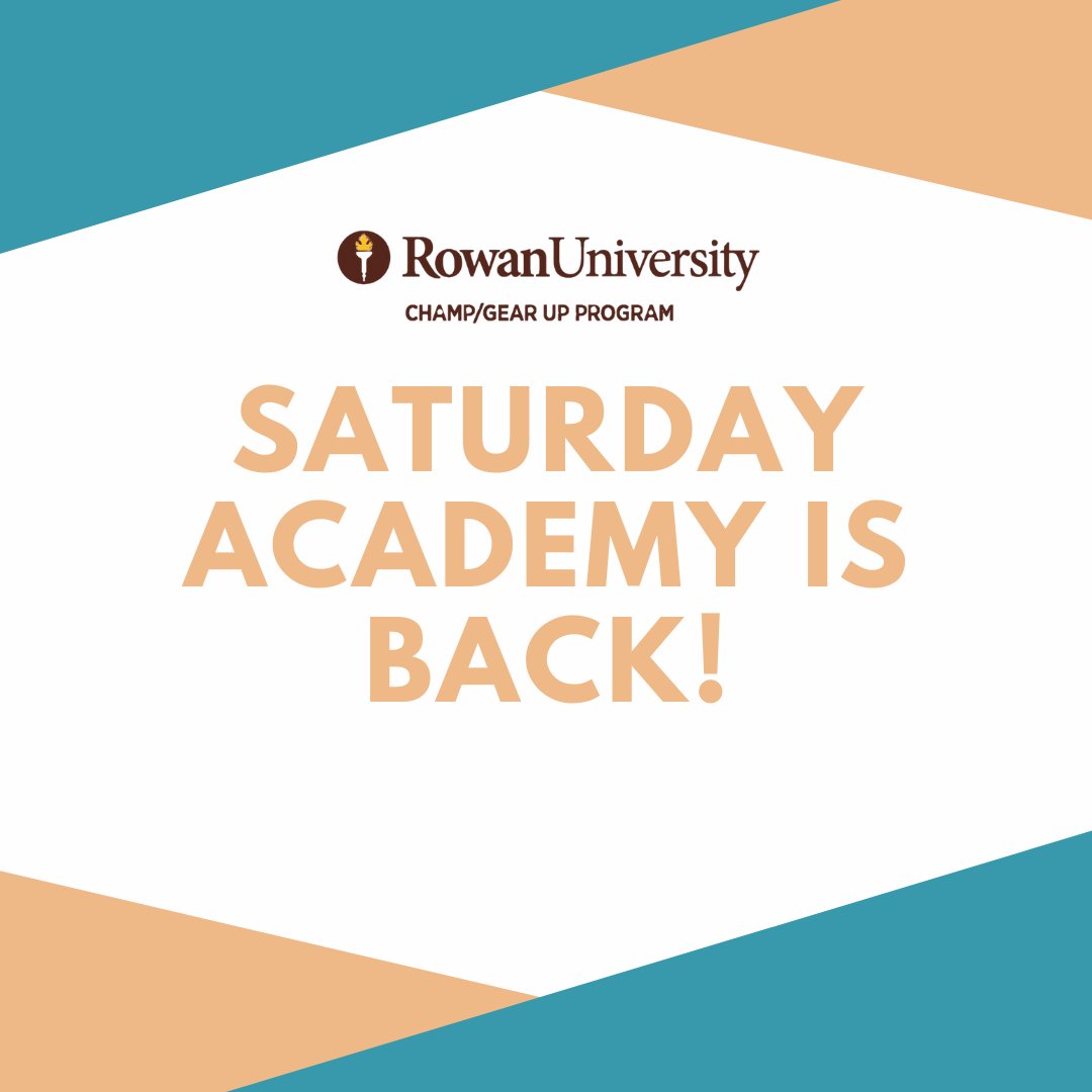 RowanCHAMP's tweet image. And just like that, WE&apos;RE BACK! 
Get ready for an exciting school year!

#collegeaccessprograms #collegeprep #precollegeprograms #collegeaccess #careerexploration #NJGEARUP #GEARUP #CollegeBound #CamdenCityPublicSchools #GUCB #NCCEP #rowanuniversity