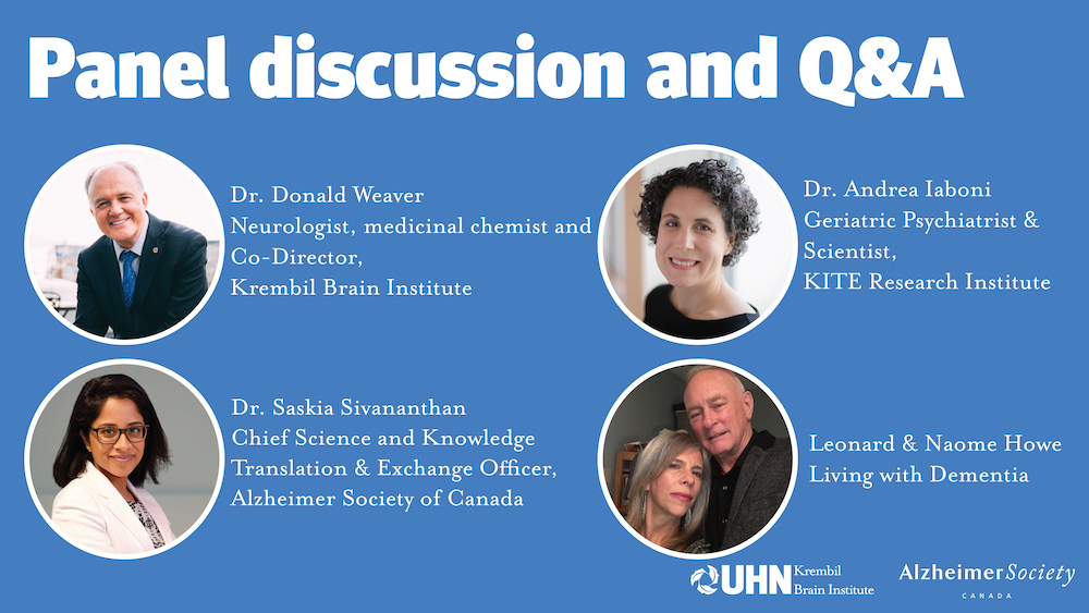 Join us this Monday for an exciting panel discussion and Q&amp;A on the future of Alzheimer's and dementia research, featuring experts in the field and with lived experience: eventbrite.ca/e/the-future-o… #WorldAlzheimersMonth #LetsTalkAboutDementia
