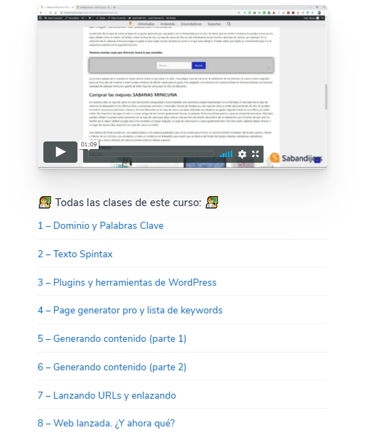 sabandijersclub's tweet photo. 👀Curso de webs Automáticas en #WordPress de la mano de David Silva. Nos explicará como hacer el estudio de palabras clave, el #spintax del texto, como crear miles de URLs y lanzárlas a Google de una forma sencilla y para toda la familia.
#SEO
▶️https://t.co/sEYJA5xHqh https://t.co/Eihk13SSXk