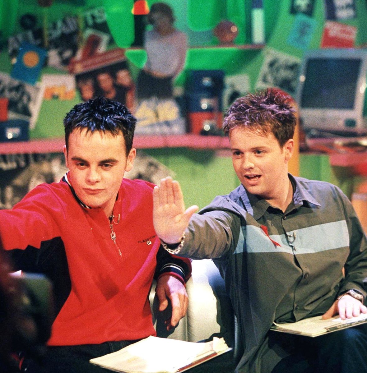 antanddec's tweet photo. When that seventh friend turns up to the party https://t.co/e3QGglxKN8