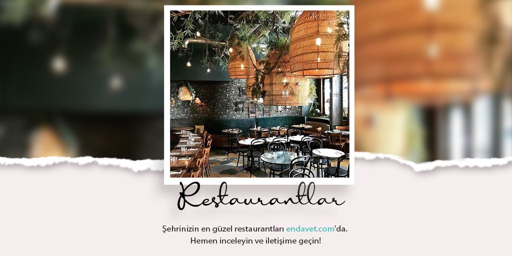 Şehrinizin en güzel restoranları endavet.com’da. Hemen inceleyin ve iletişime geçin!

#restoran #restoranlar #akşamyemeği #cafe #caferestoran #ailerestoranı #haftasonuneyapsak #neredeneyenir #neyesek #özelgünyemekleri #endavetcom #endavetcomisortagim