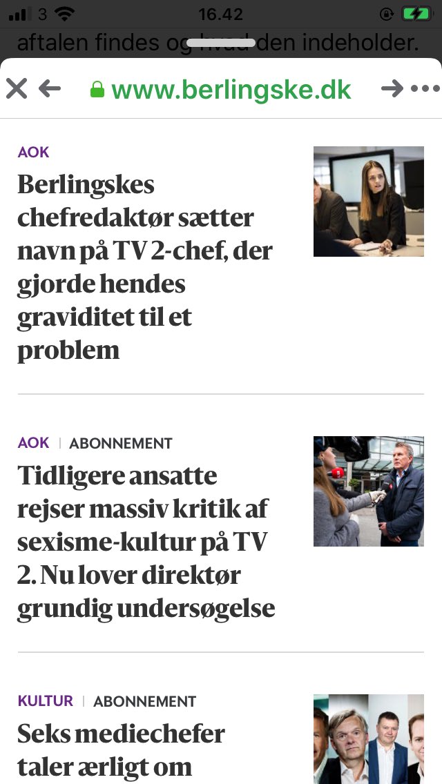 Er det strukturel ubetænksomhed når <a href="/berlingske/">Berlingske</a> vælger at placere verserende sager om klamme mediechefer som kulturstof eller AOK - ikke samfund eller arbejdsliv som fx. artikel om kvindelig Wall Street topchef?