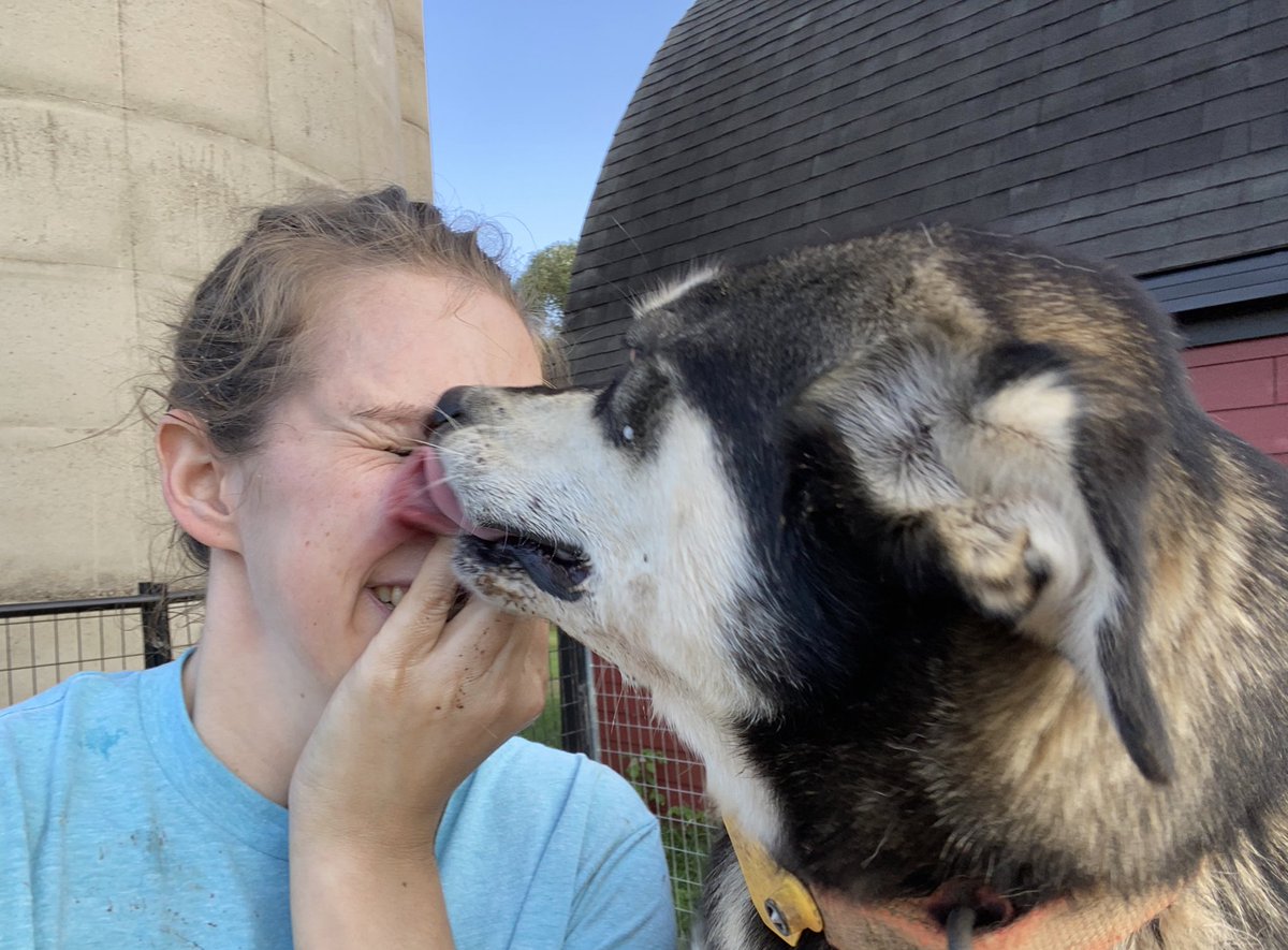 The trick is to cover your face with one hand if you don’t want a tongue in your mouth. Which I do not. That is my boundary.