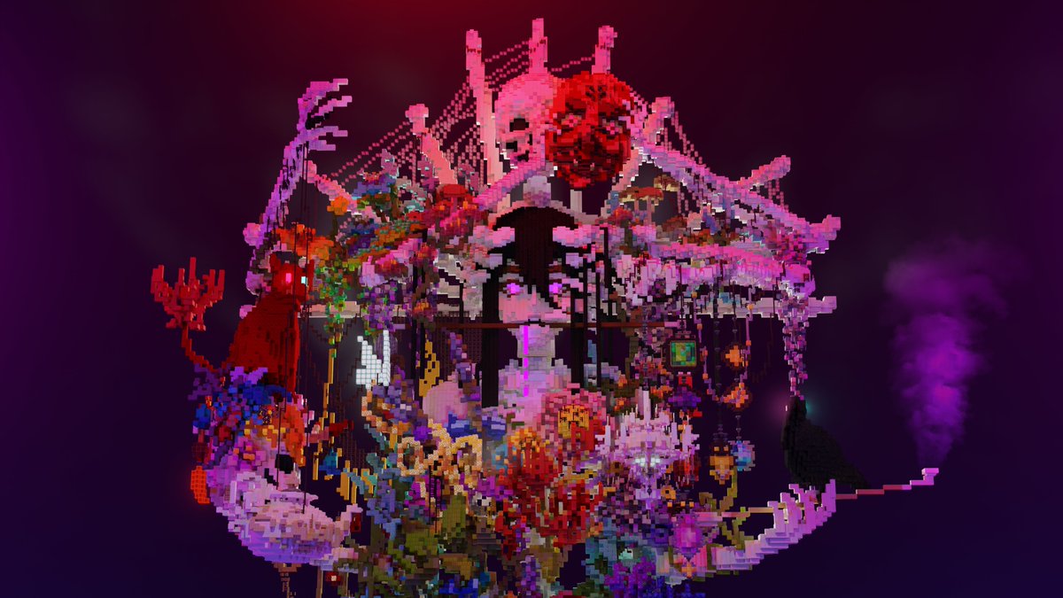 XcodiusBuilds's tweet image. A render for @chlorizbuilds .

What an amazing builder, wow.
Had a blast rendering this in blender.

#Minecraft #minecraft建築コミュ #Minecraftbuilds