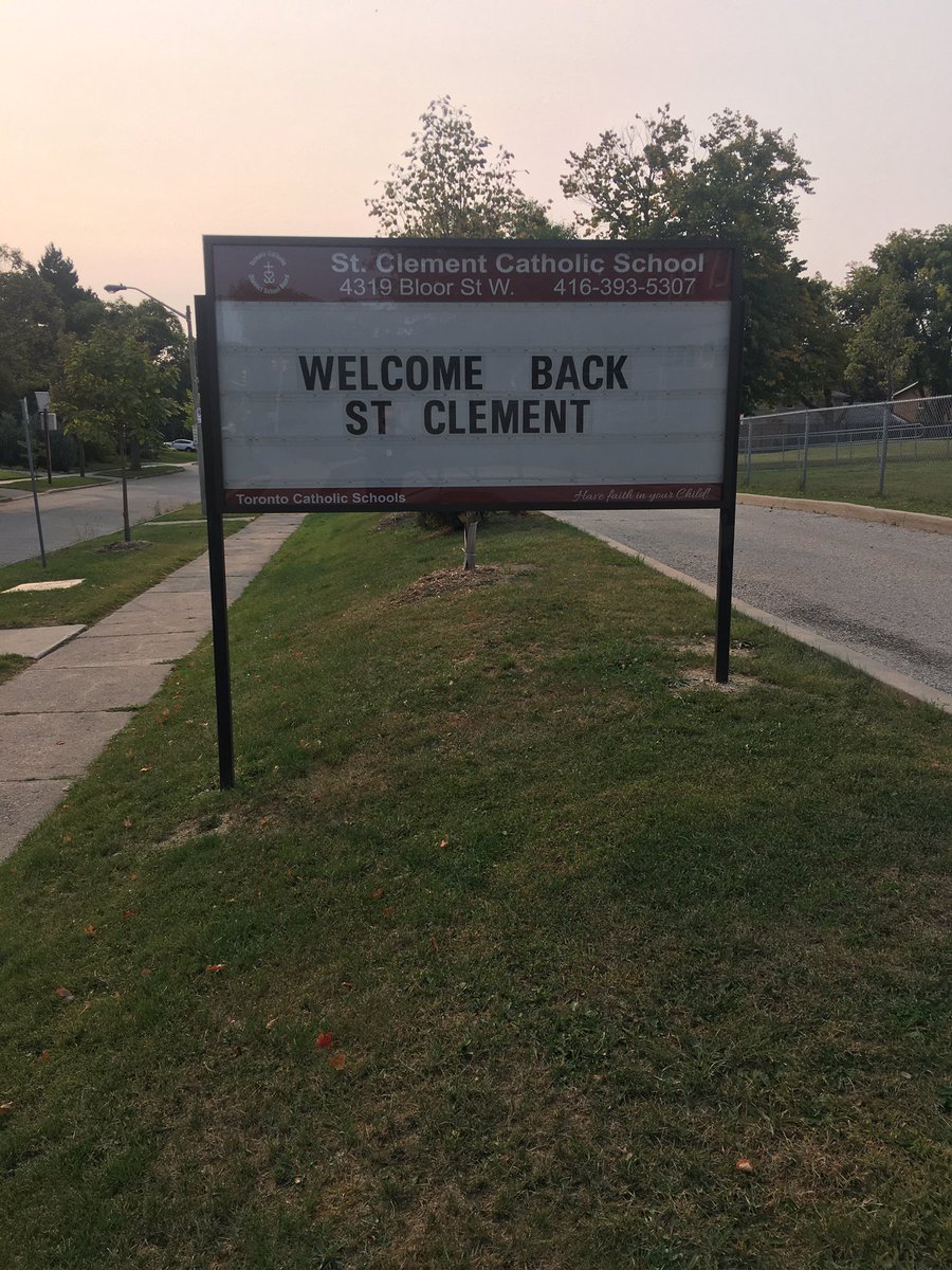 St. Clement Catholic School tweet media