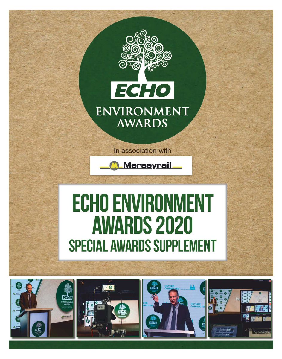 EchoEnvironment's tweet photo. Don't forget to pick up a copy of today's @LivEchonews for our special awards supplement! #echoenvironment in association with @merseyrail https://t.co/3gw1vEbGAr