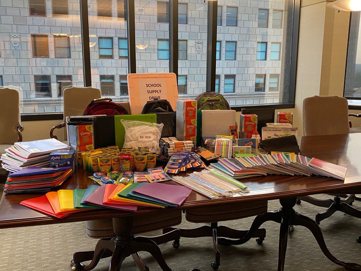 One of our favorite things to do as a firm is to support our local schools. We were proud to join Junior Achievement and collect school supplies for local area students. #BWgivesback #schooldrive #ohioschools