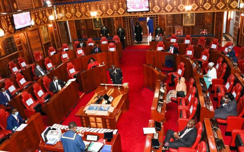 BREAKING: Relief for counties as Senators pass revenue sharing formula unanimously after failing 10 times.
#SenateLive https://t.co/ZMFyTa7LoK