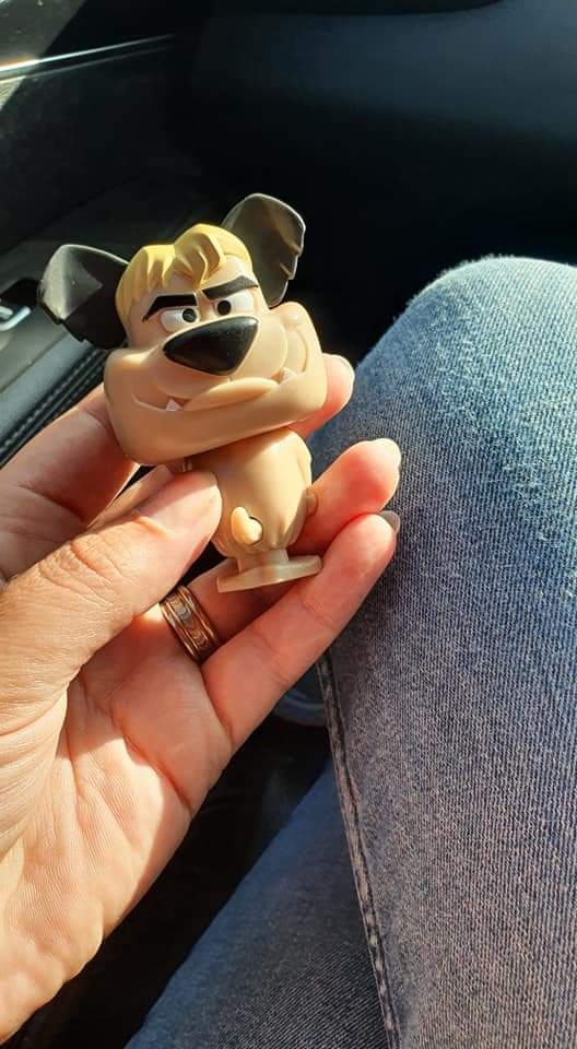 RobertMarshall9's tweet photo. @McDonalds didn't think this toy through... muttly has his nuttly out 🤣🙈 https://t.co/o27P9n7epe