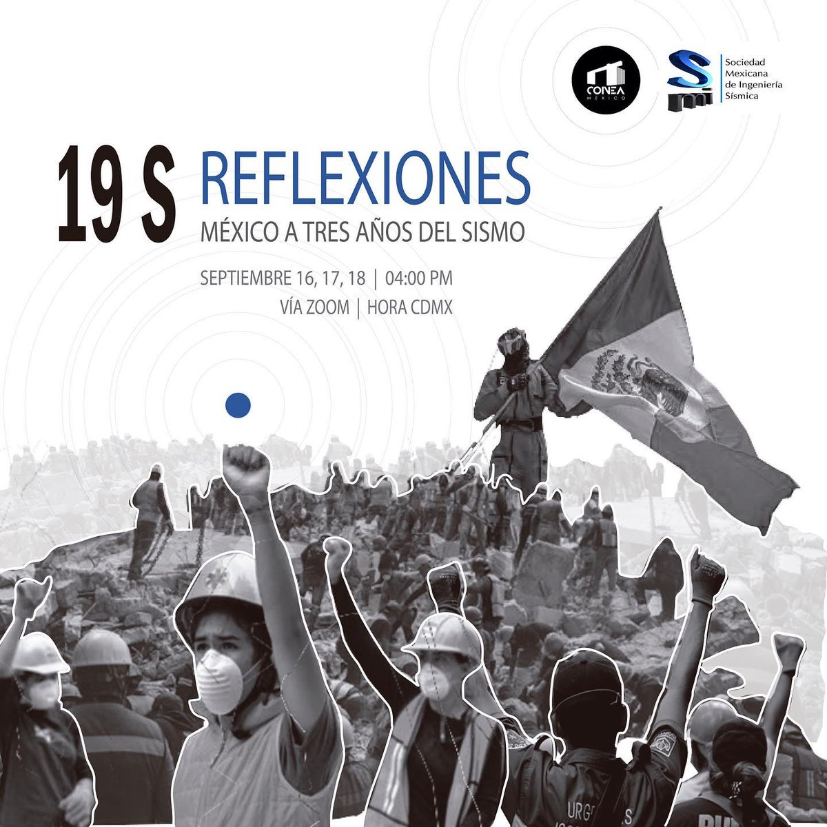 capmex_'s tweet photo. 19S REFLEXIONES 

Los esperamos hoy a las 4:00 pm en el conversatorio organizado por @CONEAMX  vía Zoom.

#CAPInvita https://t.co/qWxshdmnJE