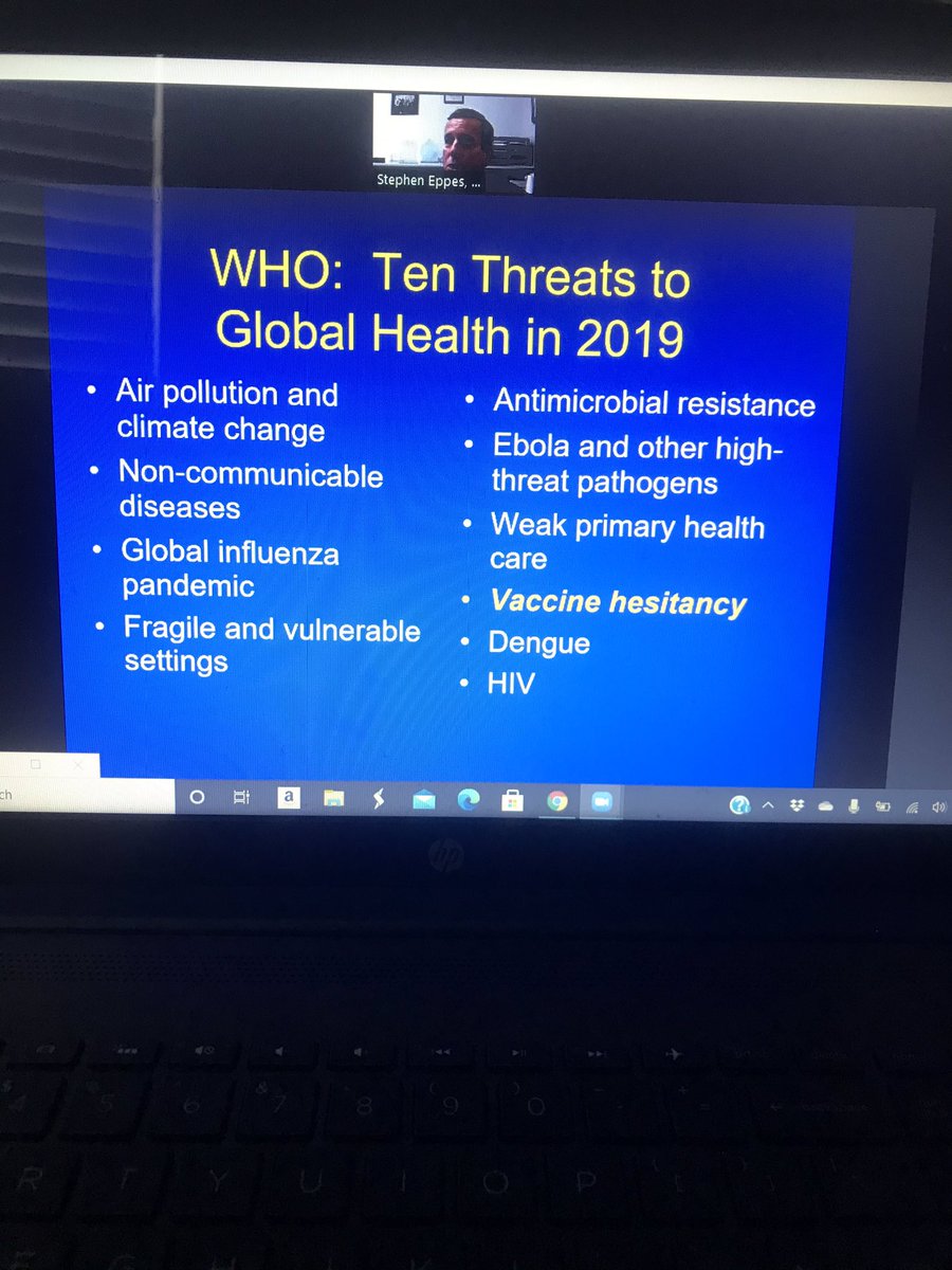 As challenging as it may be to recognize it in the midst of a pandemic, there have been positive changes. For example, learning from my <a href="/DelawareAAP/">Delaware AAP</a> colleagues today during virtual #DEAAP2020! Thank you <a href="/DocLauraLawler/">Laura Lawler, MD</a> &amp; the entire team for all you do to #putkids1st