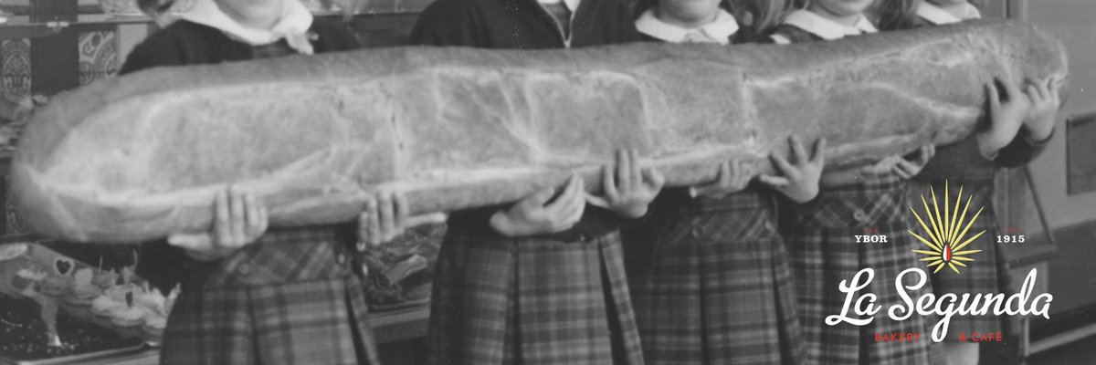 LaSegundaBakery's tweet photo. World's Largest Authentic Cuban Bread Loaf...?
-
#LaSegundaBakery #LaSegundaCafe #ViaYbor #Since1915 https://t.co/E7qK32tXac