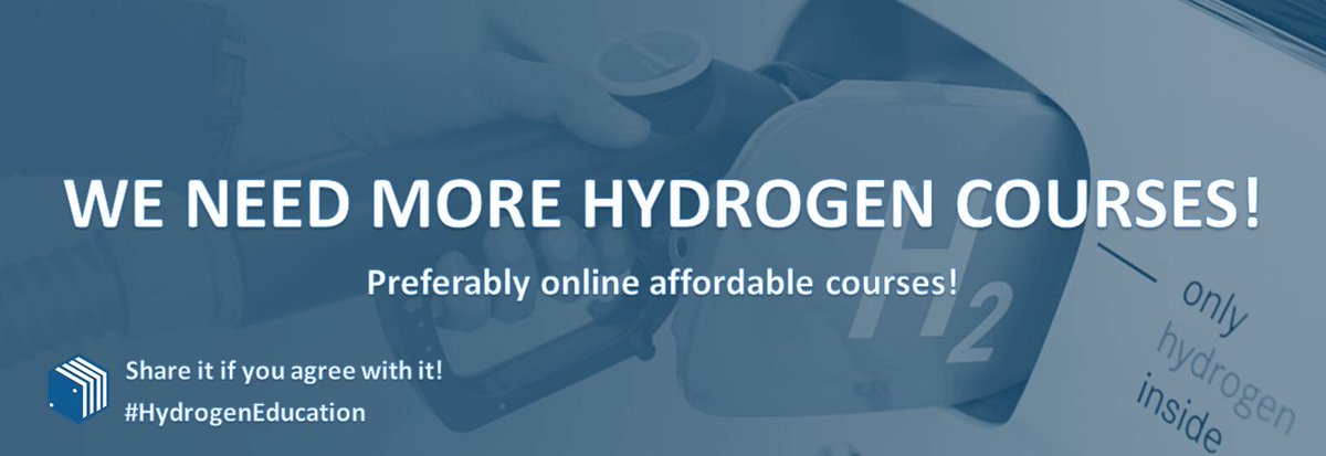 EconomyH2's tweet photo. [1/ 5] It is already obvious that #education is a crucial part of social, cultural, economic and industrial development. And #hydrogen industry is not an exemption.
@CLIMATECH2AMP @cH2ange @HydrogenCouncil @CaFCP @H2Europe @IEA_Hydrogen  @H2Standard  @H2_Taskforce @HydrogenEnergy https://t.co/6EkURLm8N6