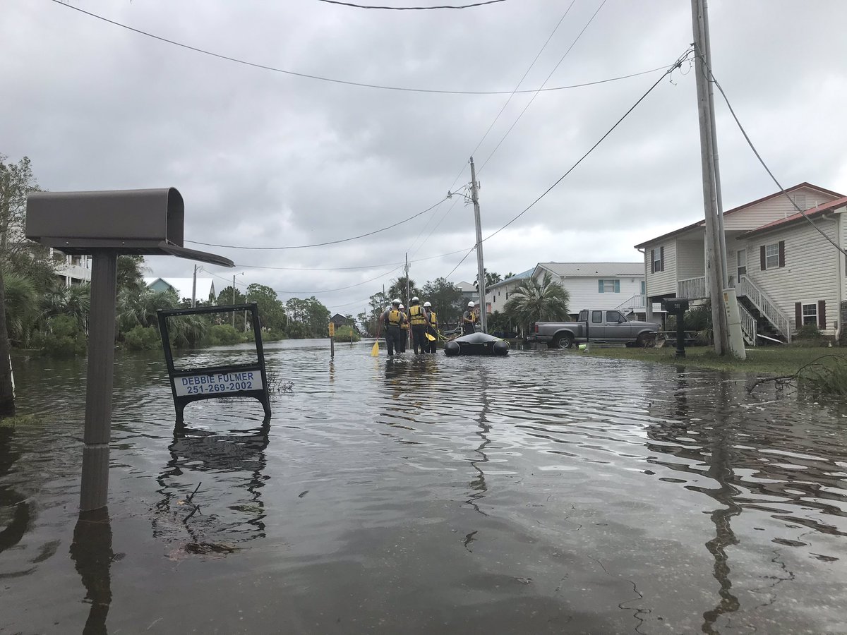 brynstole's tweet photo. Gulf Shores, Ala., after Hurricane Sally. As one longtime resident just a few blocks off the beaches told me: “I guess this is the price you pay to live in paradise.” With @SophiaGermer. https://t.co/cHf1EL5ESW