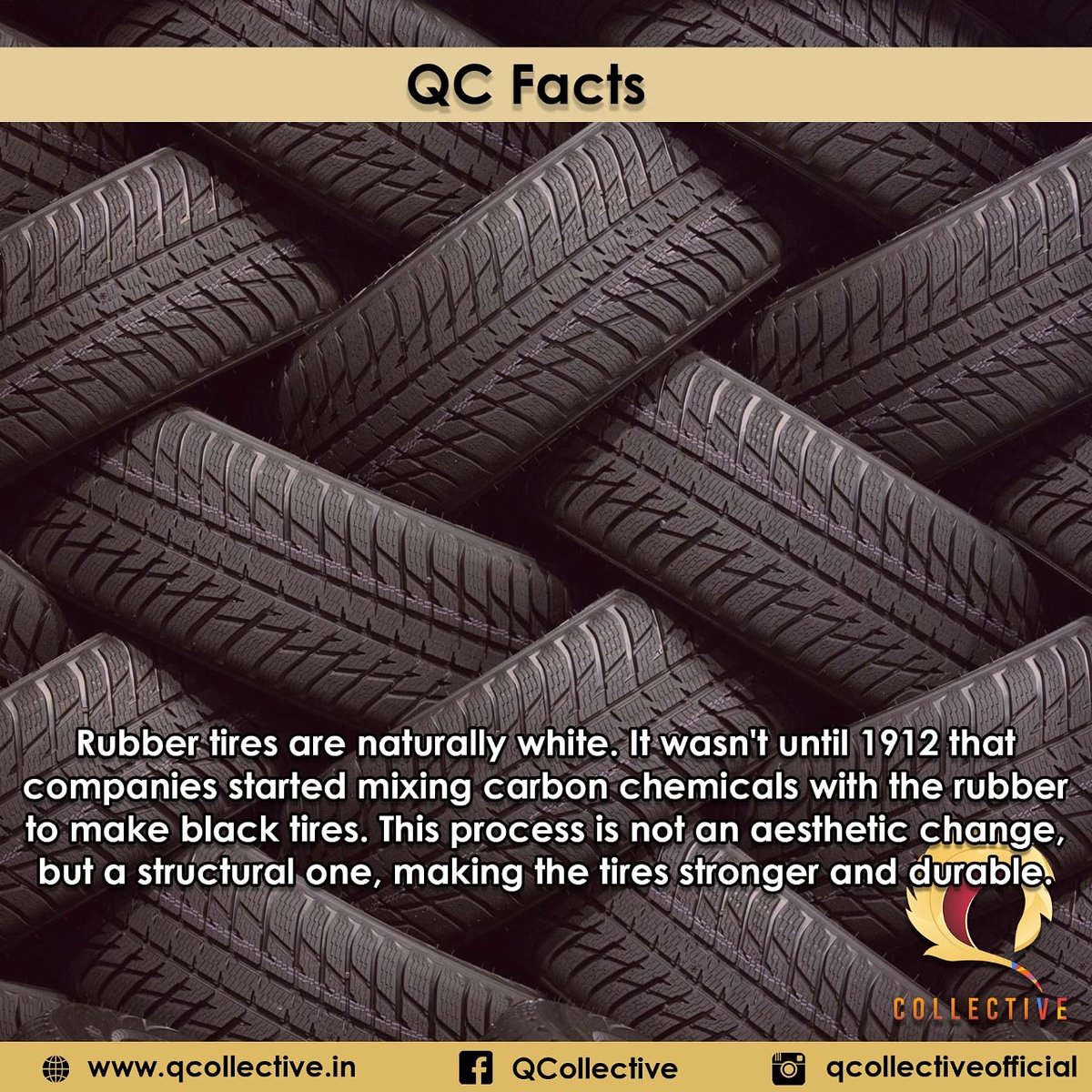 QCollective1's tweet photo. #QCFacts #QCollective #quiz #quizmasters #keralaquizzing #indiaquizzers #keralaquizzers #worldfacts #trivia #Facts #Fact  #FactDose #FactDaily #tyre #naturalrubber https://t.co/V409qGAKBN
