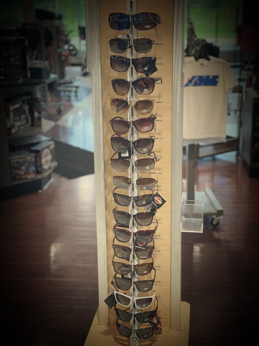 Warren_HD's tweet photo. New sunglasses have arrived! Stop in and find your perfect pair π #warrenhd #HarleyDavidson https://t.co/KGrMWR9us4