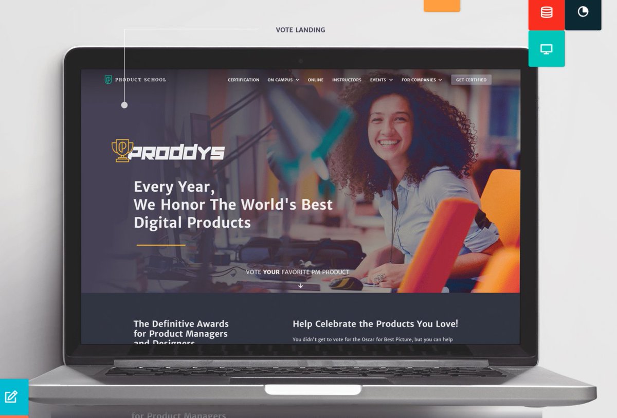 VeronicaOrso's tweet photo. Los músicos tienen los premios #Grammy,los actores los premios #Emmy y los #ProductManagers los #Proddys... Como #diseñadora del equipo trabajé en el #rediseño del #logotipo, #análisis y #diseño de #UX &amp; #UI de la #landingpage : https://t.co/T42oIHVLQq https://t.co/eLsvWhwcgG