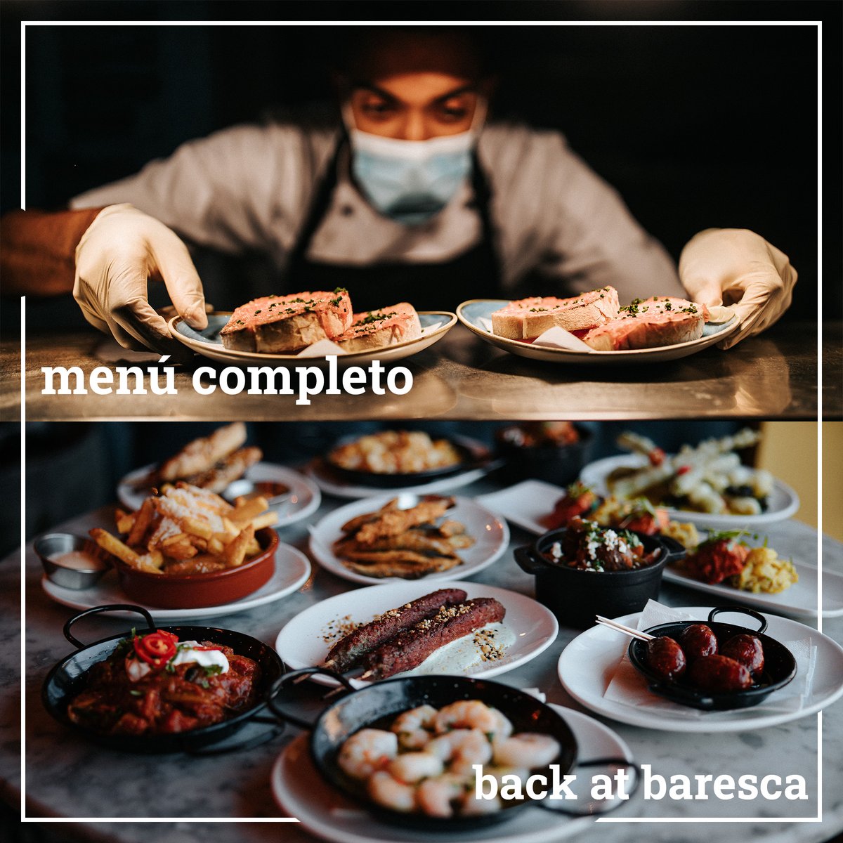our full menu is back! bit.ly/baresca-full-m… ❤️

from introducing new and exciting daily specials on our enhanced menú del dia to giving you more freedom to choose on our new evening main menu 🍴