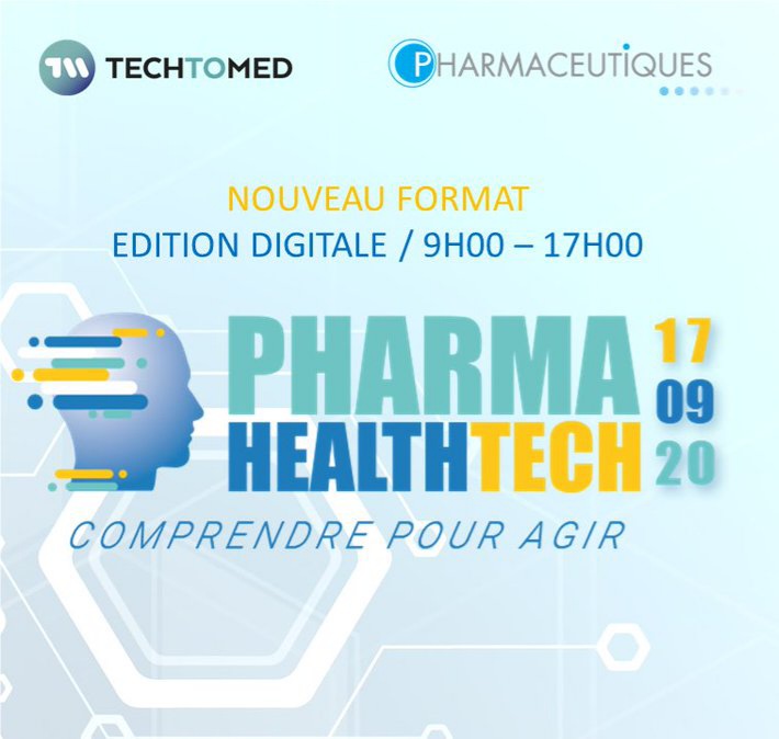 rteston's tweet photo. #PHT2020
Félicitations aux équipes de @TechToMed et @Pharmaceutiques  pour cette belle édition de @PharmaHT20 
La pharma en ordre de marche pour se transformer ! https://t.co/M2hAiJC5nj
