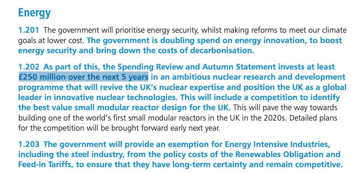 …though worth adding that a £250m competition for SMRs, launched in 2015, never really lived up to its billing18/ https://assets.publishing.service.gov.uk/government/uploads/system/uploads/attachment_data/file/479749/52229_Blue_Book_PU1865_Web_Accessible.pdf