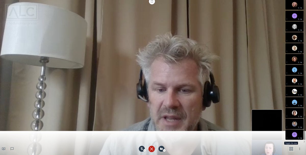 lacecimaldo's tweet photo. Up next is Soren Eberhardt talking about what a big company like Microsoft needs in a supplier #ALCVirtualSummit #ALCgoesVirtual https://t.co/hDiwDxjvoi
