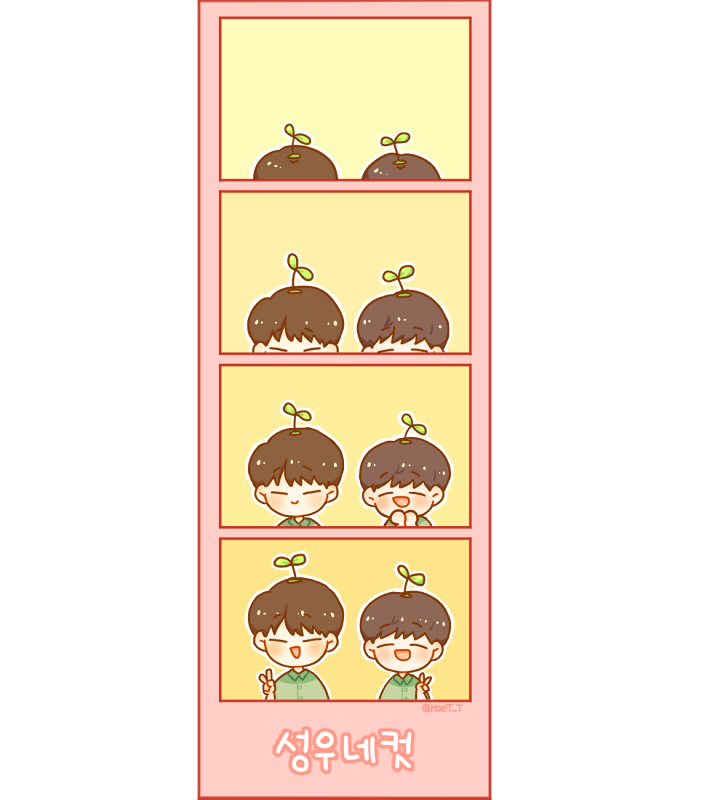 새싹네컷 ^,^✌️