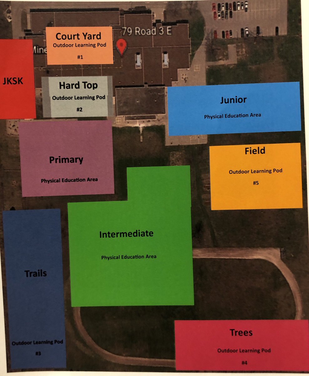 Participating in DPA keeps our ♥️ healthy and gives us a break from wearing our masks 😷.  We are thankful our yard has so many spaces for outdoor learning opportunities and physical education.