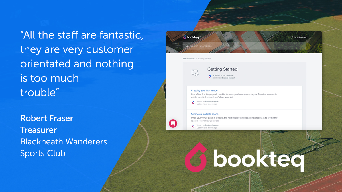 We are on hand to provide live, online customer support from people who understand the sports and leisure industry inside out 💪 #sportfacilitysoftware