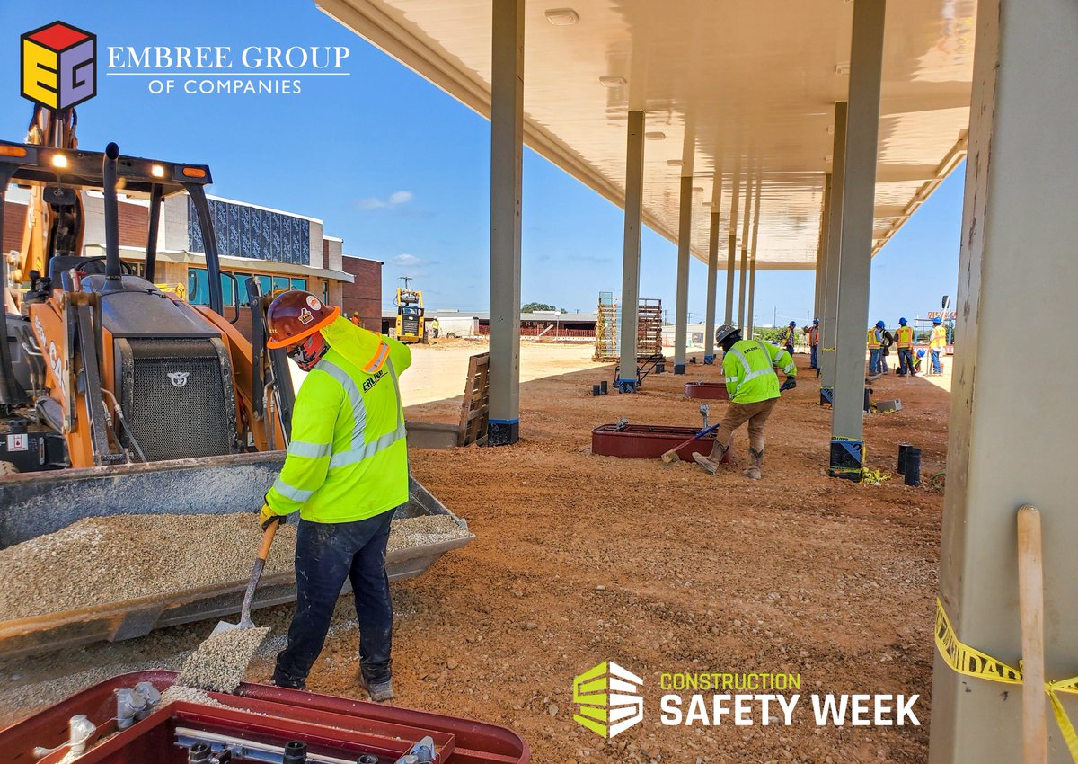embreegroup's tweet image. Across the country, the Construction industry has stepped up to meet this new risk posed by the COVID-19 virus. Everyone is working in new ways and adopting new practices.  Shout out Erling for continuing to be safe on our job sites! #EmbreeConstruction #ConstructionSafetyWeek
