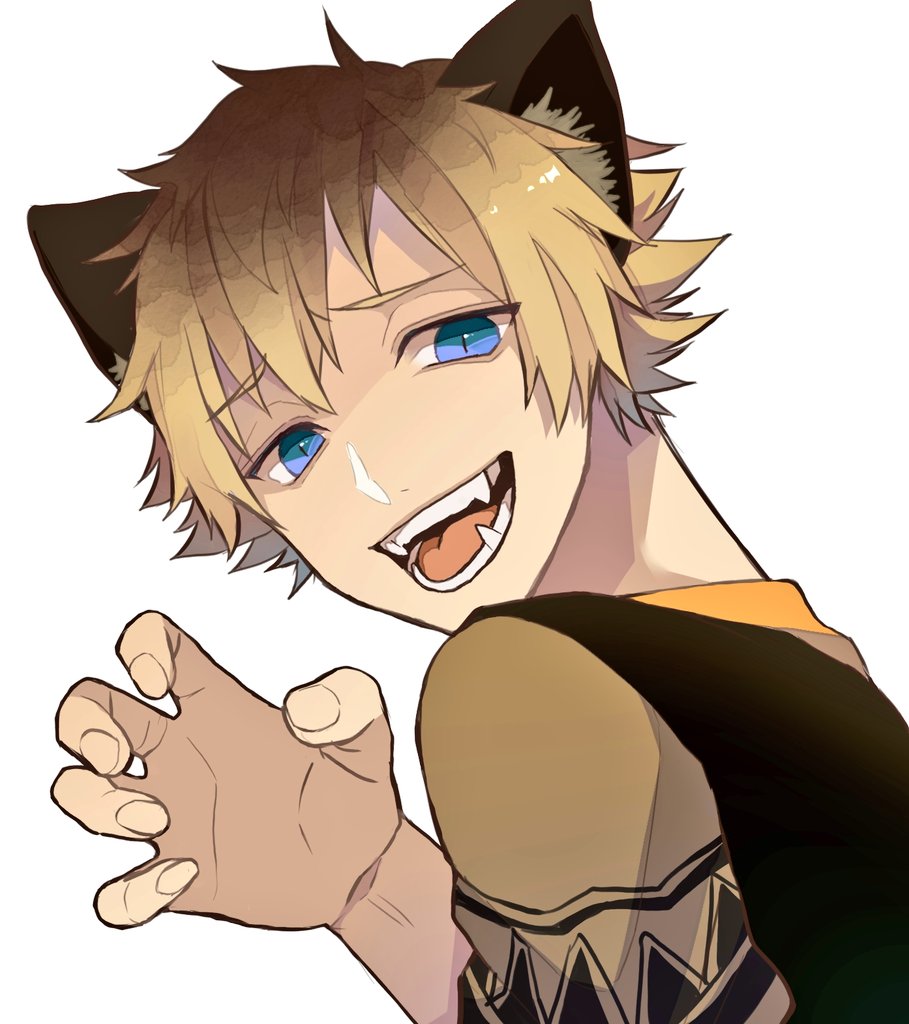 ツイステ ふと舞い降りた天使 ようやく生でおやまぁ可愛い子猫ちゃんが聞けた記念お絵描き なゆ のイラスト