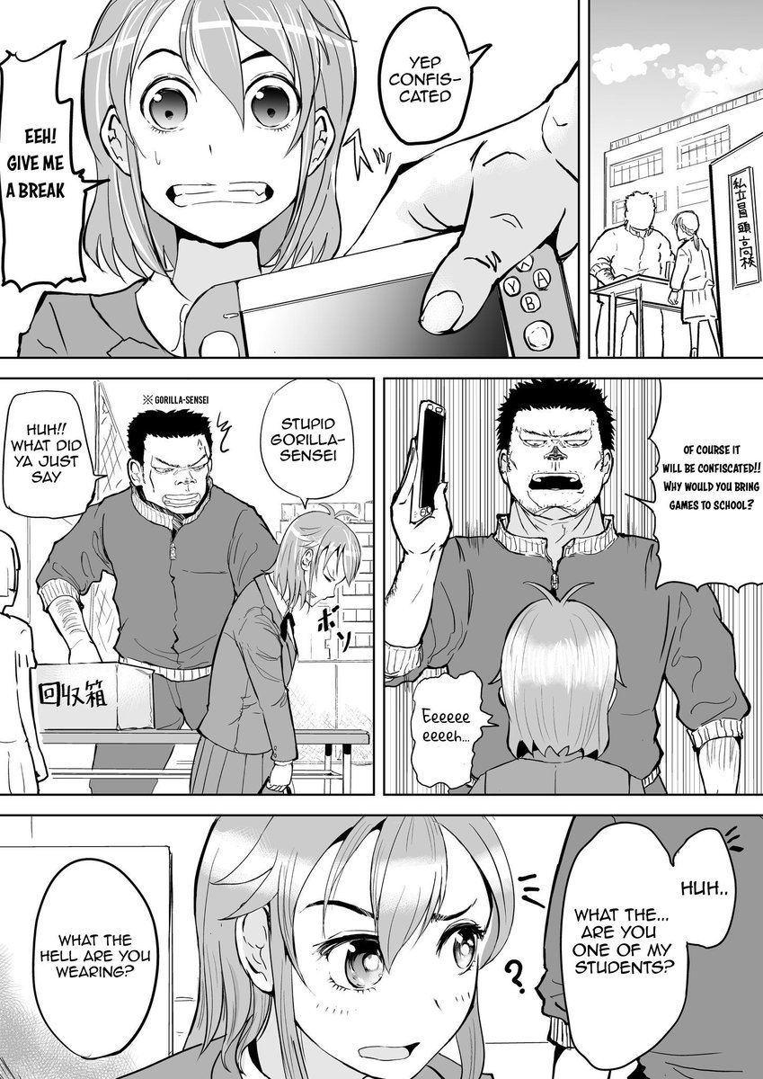 Lit Manga Anime Daily With Source Source A Manga About The Kind Of Pe Teacher Who Dies At The Start Of A School Horror Film By 酒井大輔 Sakai