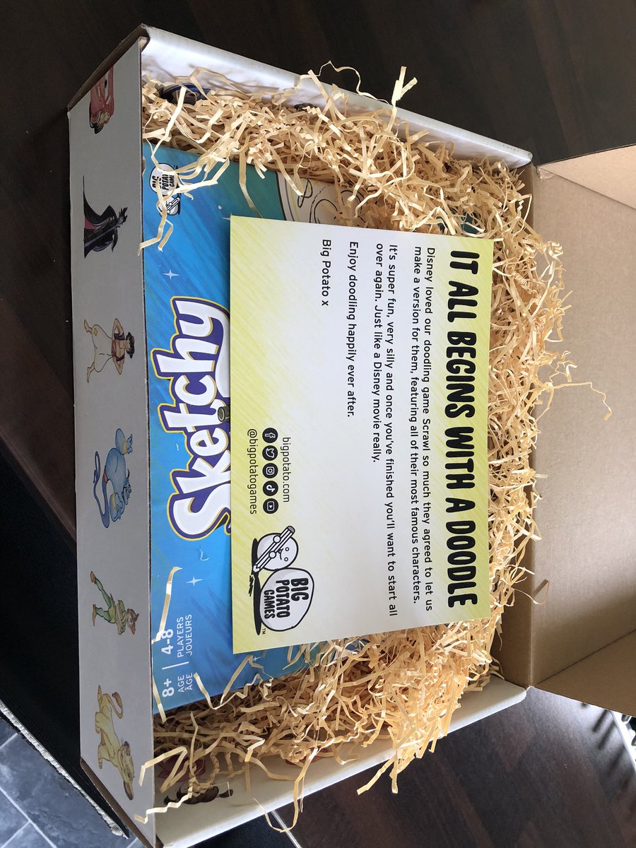 Look what’s arrived from the team over <a href="/bigpotatogames/">Big Potato | INACTIVE ACCOUNT</a> !! Review coming soon on <a href="/BigBossBattleUK/">Big Boss Battle (B3)</a> #Sketchy #Disney