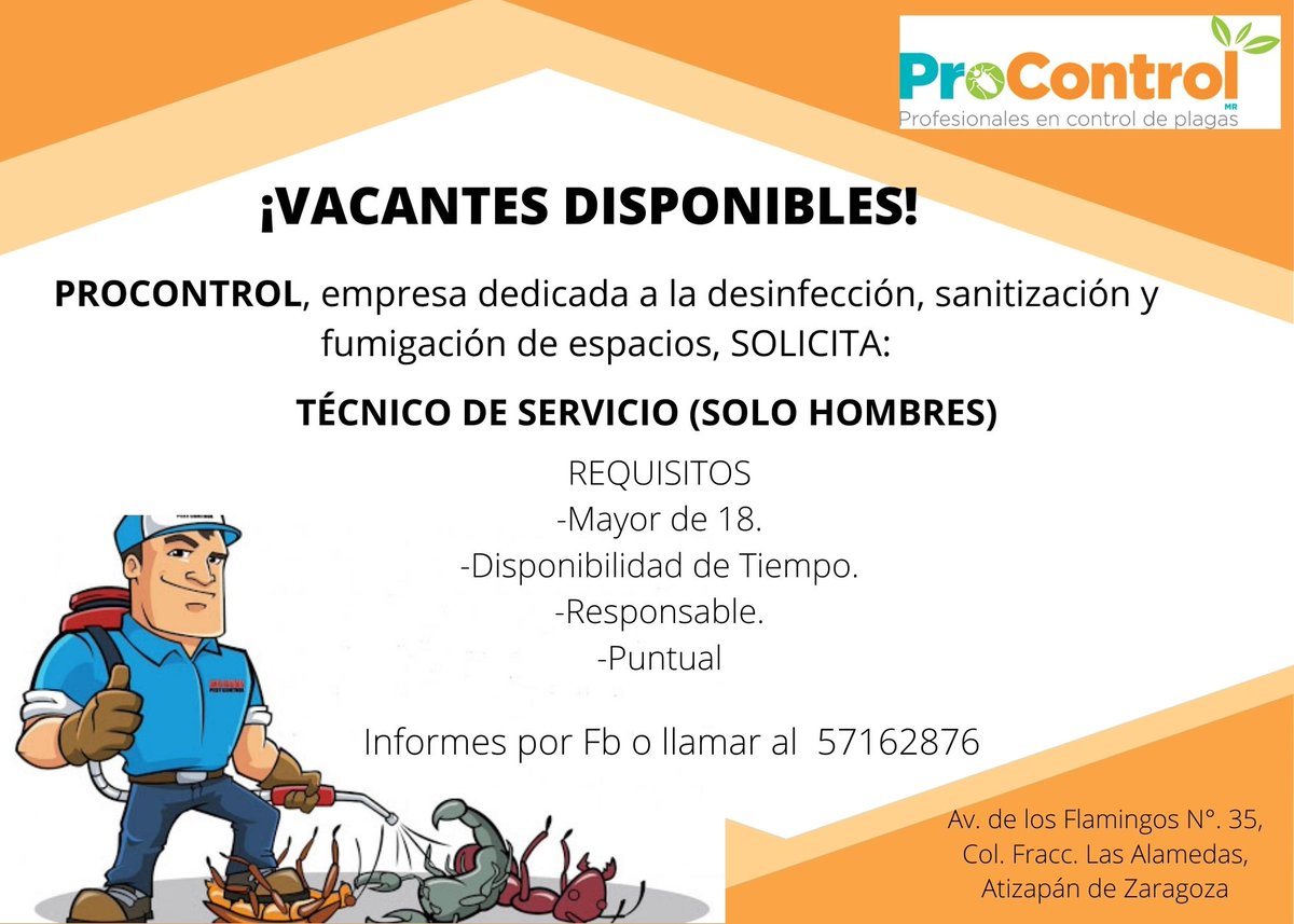 ProcontrolM's tweet image. ¿No tienes experiencia? 
¿Quieres formar parte de una gran empresa?
¡Únete a nuestro equipo! #ProControlMéxico