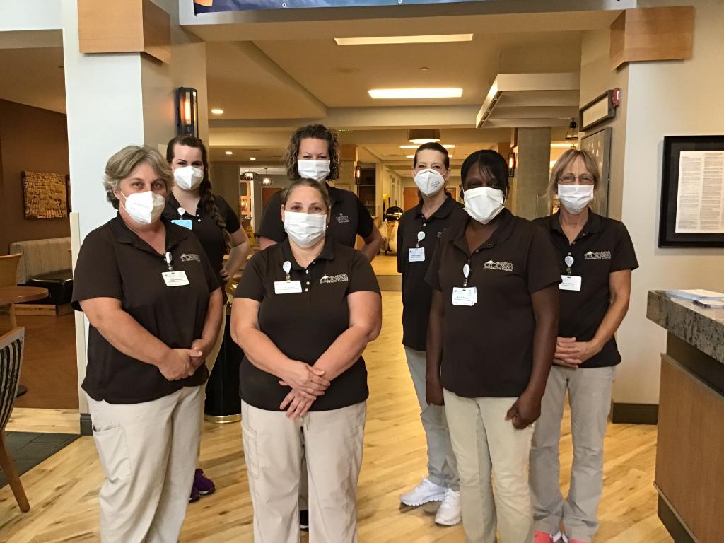 HCrossingHC's tweet photo. Happy Environmental Services Week! Thanks for all you do Girls!!!! https://t.co/TcaAoVyEkE