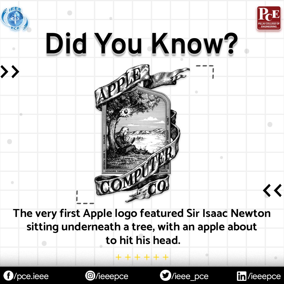 ieee_pce's tweet image. Did you know?🍎

#ieee #ieeepce #pillaicollege