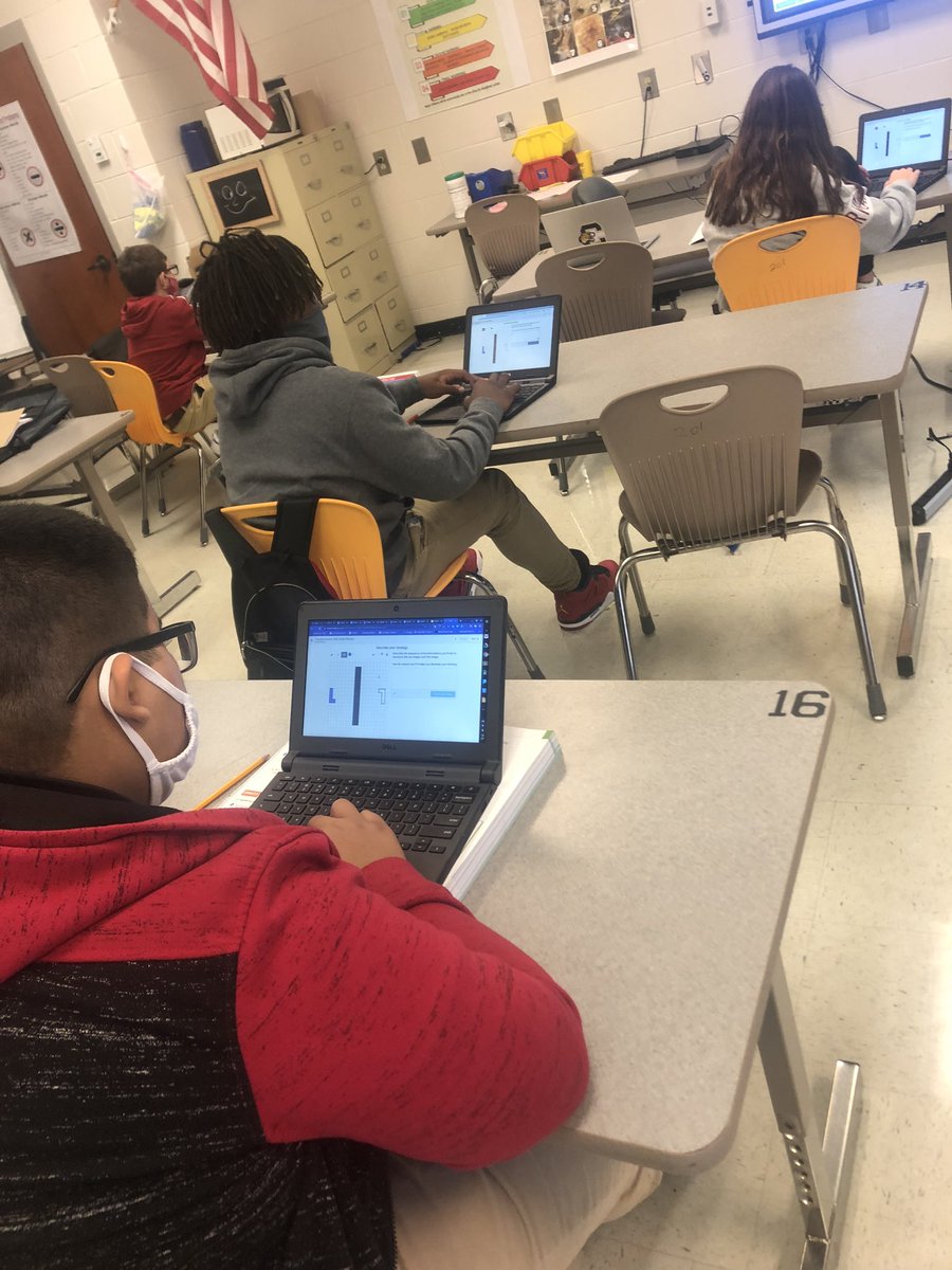 studdardmath's tweet photo. Ss learning to use desmos to practice reflections, translations and rotations. #8th @BBCMHS @RaelonSims https://t.co/EHcDUOMDa4