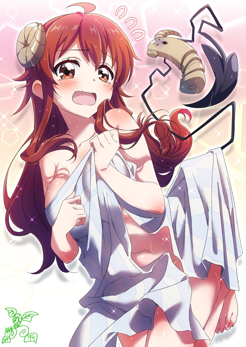 吉田優子 「#まちカドまぞく #シャミ子 」|牧茶のイラスト