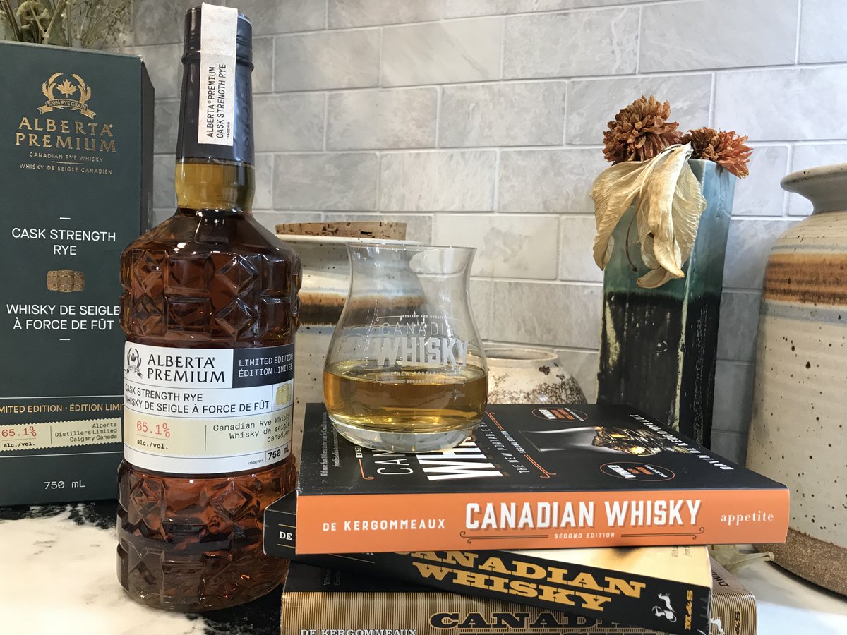 Want to learn more about the major award winning Alberta Premium? There is a whole chapter in Canadian Whisky: The New Portable Expert. In bookstores and online everywhere. amazon.ca/Canadian-Whisk…