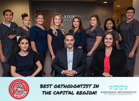 THANK YOU for making Adirondack Orthodontics the Times Union's Best Orthodontist in the Capital Region! We couldn't have done it without you.