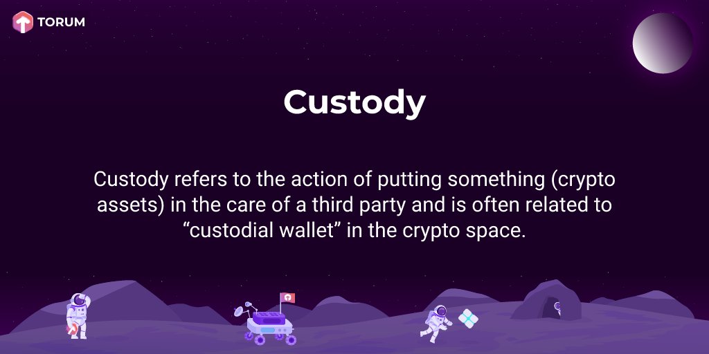 torum_official's tweet photo. 🚀Custody🚀 is our term of the day.
To learn more about us: https://t.co/14hZmokmAo
#Bitcoin #cryptocurrency #torum #TermOfTheDay #Crypto #cryptosocialmedia #ethereum #blockchain #cryptolist #projectlist https://t.co/dhwZN4D5AH