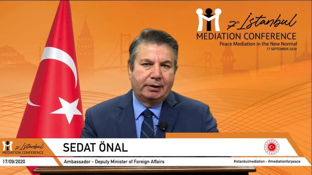 Bakan Yardımcımız Büyükelçi Sedat Önal, 7. #istanbularabuluculukkonferansı’na katılmıştır.

#istanbulmediation
#mediationforpeace