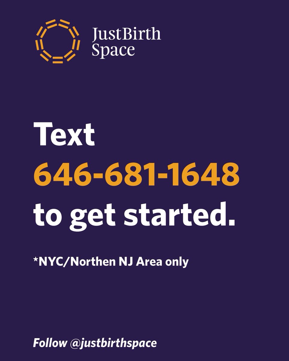 everymomcounts's tweet photo. ARE YOU FOLLOWING @JustBirthSPACE YET?

JustBirth Space is a virtual perinatal support space for pregnant, postpartum + parenting individuals in NYC and northern NJ that incorporates a birth justice framework to center pregnant people and community.

https://t.co/yoMFq12VP7 https://t.co/UApHTtu1ra