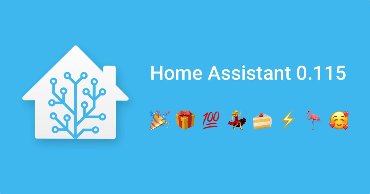 home_assistant's tweet photo. 🎉  Home Assistant Core 0.115.0! 🥳

Today, Home Assistant turned 7 years old! And we are celebrating it with the biggest release in our history.

A new media browser, support for tags, powerful new automation features and lots of WTH changes.

https://t.co/bNB2SceGOd https://t.co/9oivxCn06I