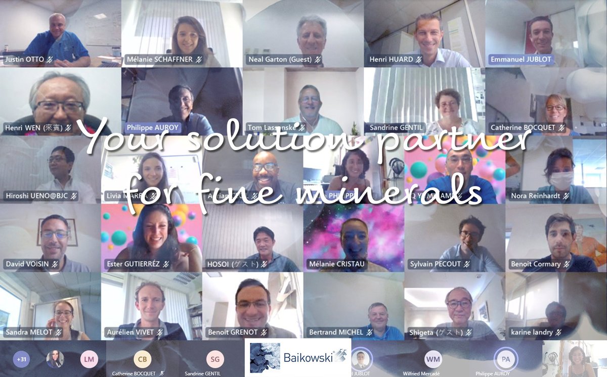 BaikowskiTeam's tweet photo. 🇫🇷🇺🇸🇯🇵🇨🇳🇰🇷🇹🇼
Yes, we can (virtually) gather this year again with global teams from @BaikowskiTeam &amp; #Mathym! 😃
Our traditionnal #business week keeps going with R&amp;D and sales &amp; marketing teams. An opportunity to talk about the next #innovations! https://t.co/xJOPRZXQdl
