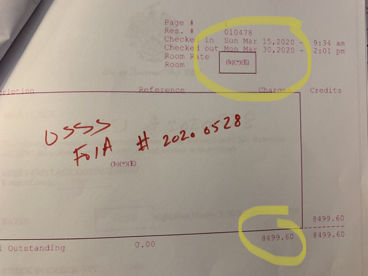 Heres the email from Trump Bedminster’s GM, announcing the club was closing for covid on 3/17/20.And here are two bills, showing  @realdonaldtrump’s club charging the Secret Service about $16,000 while the club was shuttered.Why? Trump Org wouldn’t say.