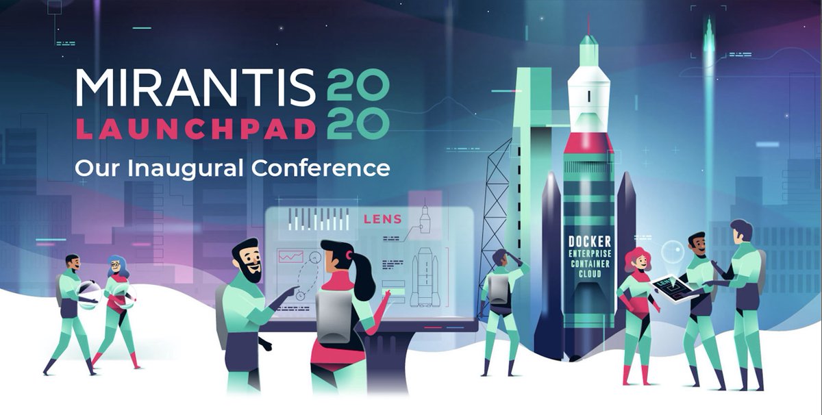 MirantisIT's tweet image. Launchpad 2020, the dev and ops must attend containers and Kubernetes event. Learn how to ship code faster with hands on tutorials supported by the engineers who built the products. 
Watch all sessions on demand: bit.ly/2RBkznD #Launchpad2020 #DockerEnterprise #Docker