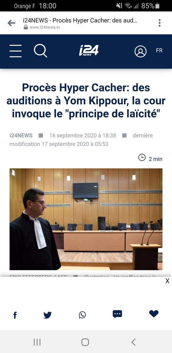 La honte. La laïcité n'empeche pas la décence ni le respect. Plus que ca il s'agit de fraternité à l'egard des français et françaises de confession juive. Demander aux victimes de revivre un calvaire antisemite et mortifère, tt cela le jour de #YomKippour ? De qui se moque-t-on ?