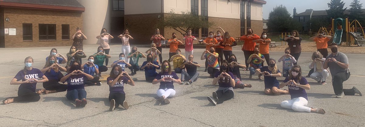 kmwenning's tweet photo. We see you! We hear you!  ♥️ #dublinteacherscare #wrightcares https://t.co/SCzmH2aK7U