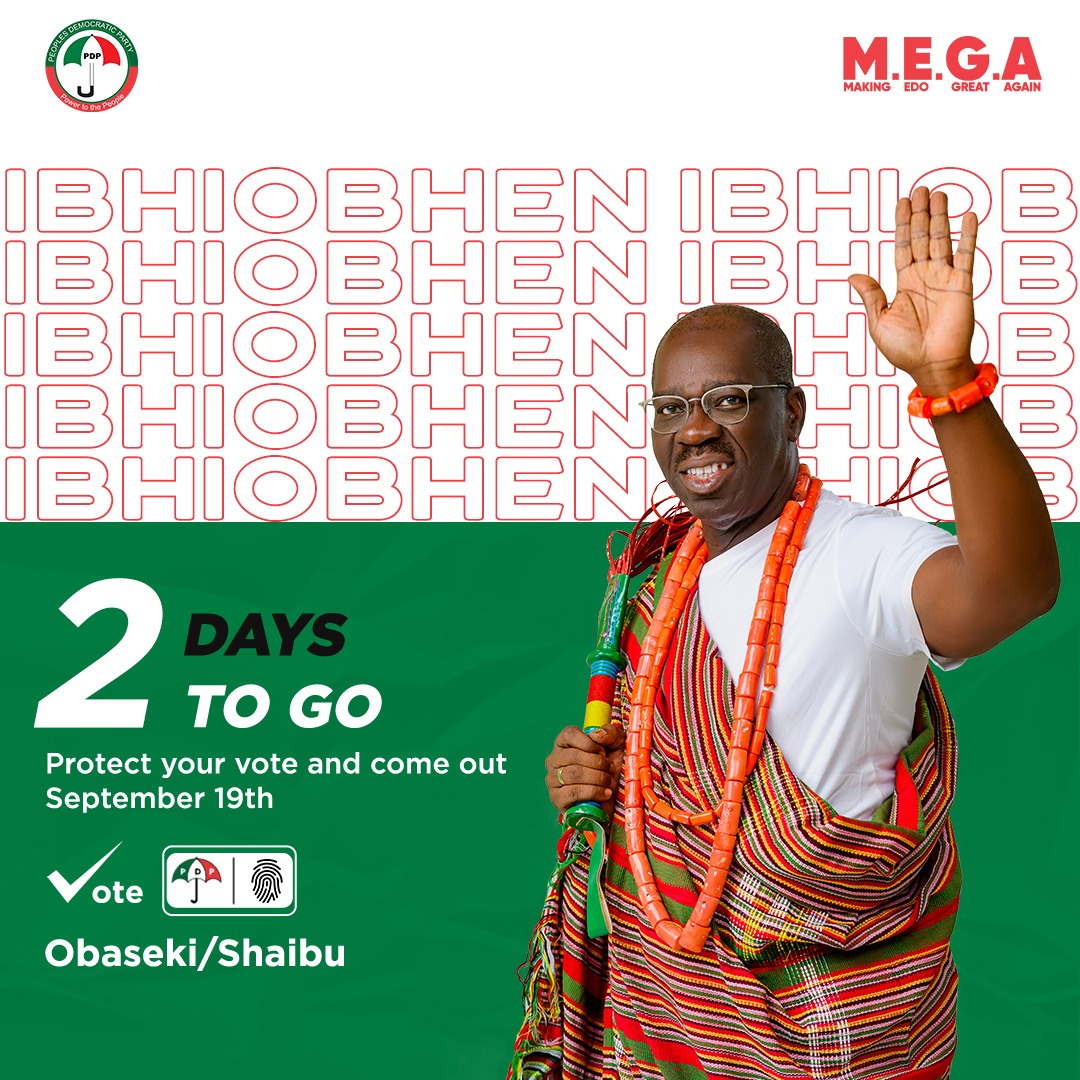 ArakunrinP's tweet photo. If @GovernorObaseki wins #EdoGovernorshipElection I will do 5k giveaway!!!

#MegaMovement 
#MakingEdoGreatAgain 
#Obaseki2020 https://t.co/bo5Gqa1PiF